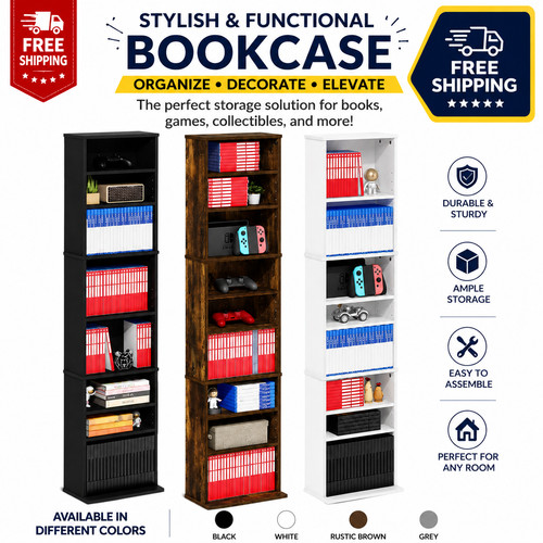Shelf media storage - media, tower